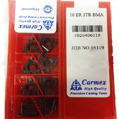 16ER 16IR 1.5TR 2.0TR 2.5TR 3.0TR BMA 100% Original Carmex high quality Carbide Inserts CNC Lathe Tool Thread Turning Tools