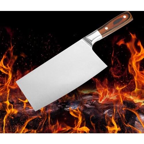 Chinese Kitchen Knife Stainless Steel Knife Slicing Cleaver 4Cr13 Sharp Kitchen Chef Knives Multifunction Kitchen Chopping Knife