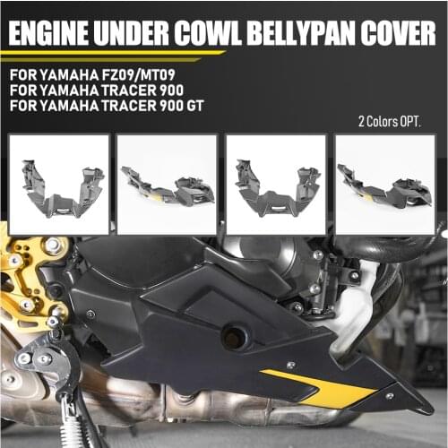 Belly Pan For YAMAHA MT09 FZ09 FJ09 Tracer 900 GT Bellypan Lower Engine Spoiler Fairing MT FJ FZ 09 2020 2019 2018 2017 13-20