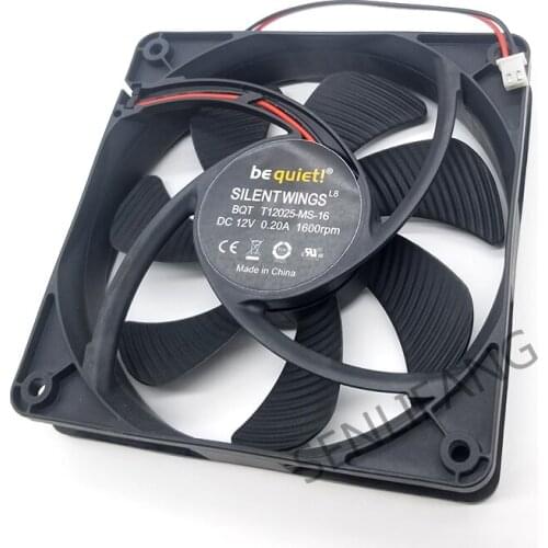 Genuine new for T12025-MS-16 0.20A 12CM Ultra-Silent Power Supply Chassis Fan One year warranty