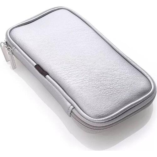 1PCS PU Makeup Brush Bag Waist Case Professional Powder Foundation Eyeshadow Makeup Brushes Cosmetics Tools Solid Cosmetic Bag