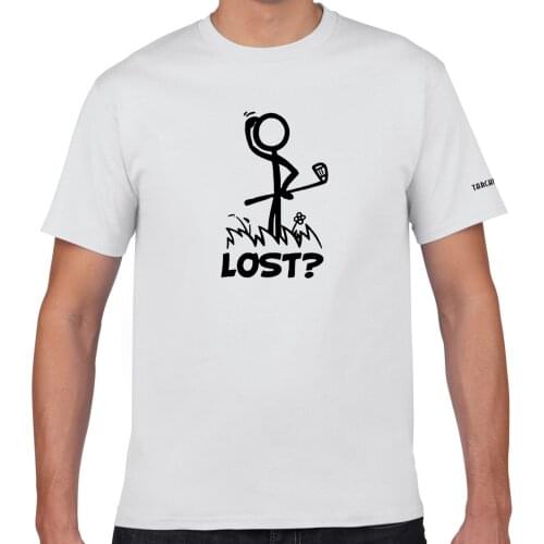 TARCHIA 2021 New Brand Lost Golf Oversized Woman T Shirt Cotton Tops Tees Men Short Sleeve Boy Casual Homme t-shirt Plus Fashion