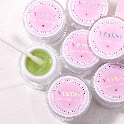 VLASH Eyelashes Makeup Eyelash Cream Remover /Film For Removal Disposable micro applicators eyelash extension
