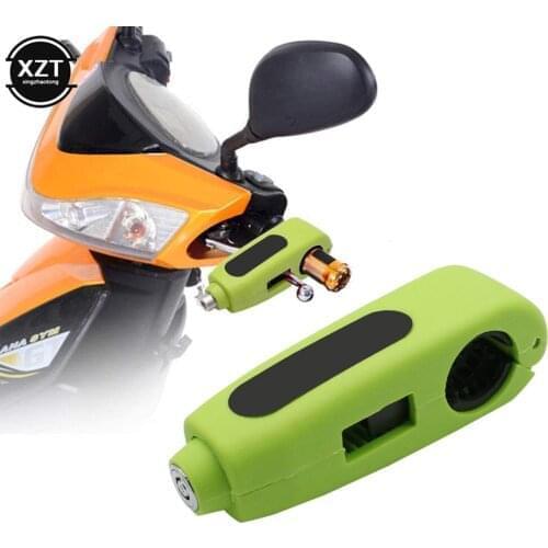 Handlebar Lock For Motorcycle Lock Scooter Brake Throttle Grip Anti Theft Protection Security Safety Locks Universal