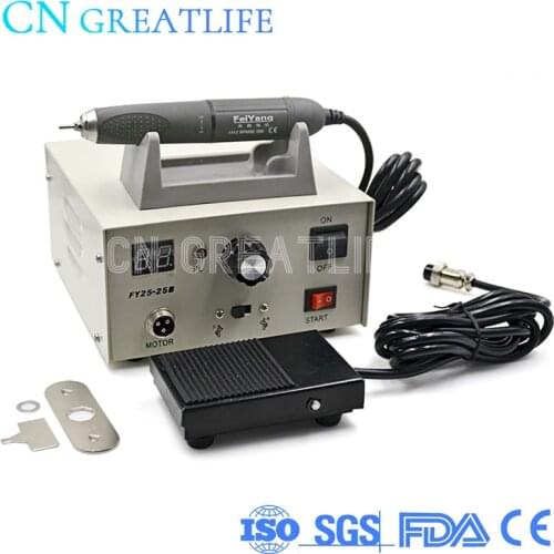 Dental Lab Equipment 50000 Rpm Brushless Dental Lab Micromotor Dental Micromotor Strong with Brushless Handpiece