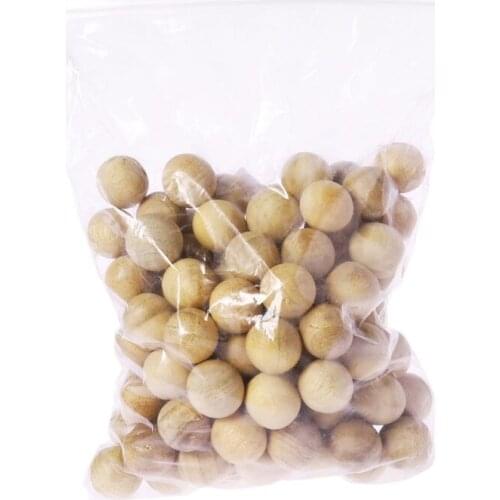 100Pcs Natural Cedar Wood Moth Balls Camphor Repellent Wardrobe Clothes Drawer Drop Ship