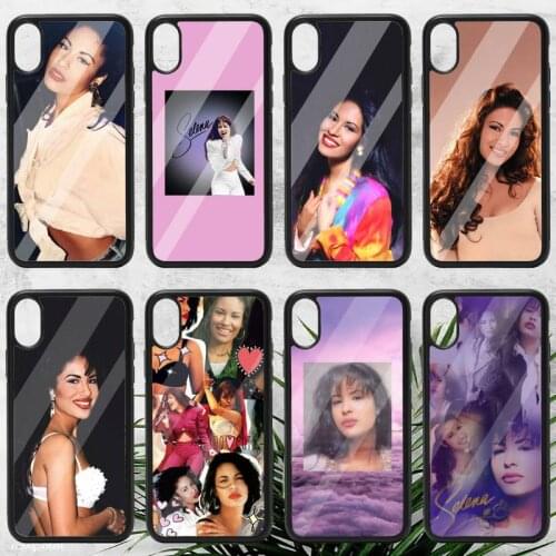 American singer selena quintanilla Phone Case PC for iPhone 11 12 pro XS MAX 8 7 6 6S Plus X 5S SE 2020 XR