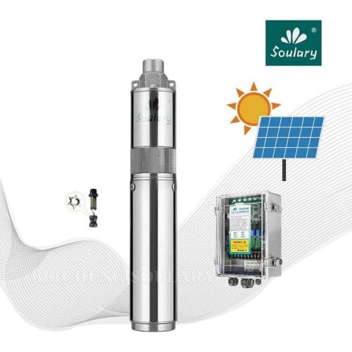 DHL Free Shipping ) Top-Quality 3inches DC Submersible Solar Pump( 2.3m3/hr-120m ) ( Model : 3SPS2.3/120)