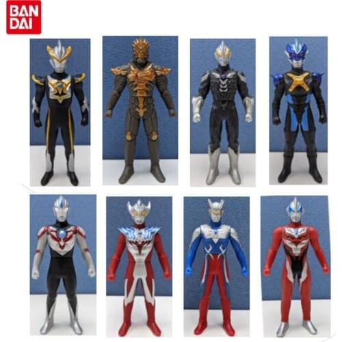 Bandai Japan Ultraman Monster Toy Movable Soft Rubber Jade Serodiga Obrobu Taiga Ling Rega Decoration Doll Doll Child Model