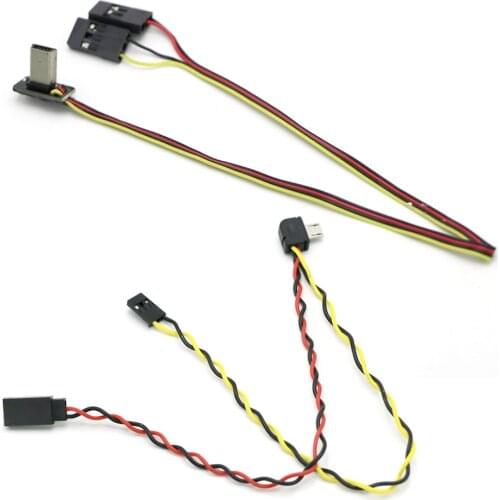 Micro USB to AV Out Cable for SJ4000 SJ5000 SJ6000 GOPRO Camera FPV Video Audio Transmitter Cable AV