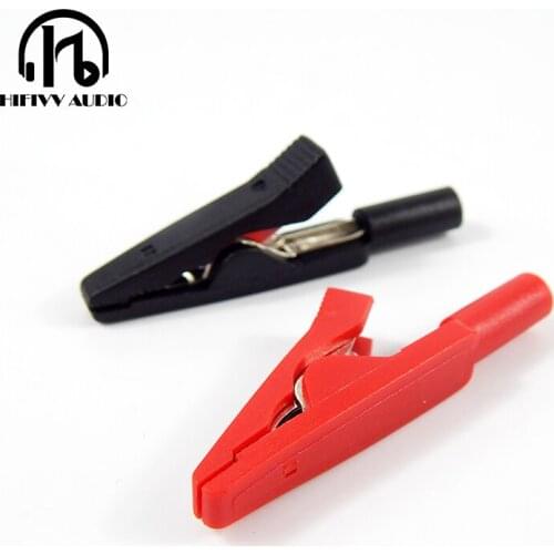Hifvv audio amplifier cable Needle Tip Probe Test Leads Gold-plated pins Multimeter pen Clip Good DIY items