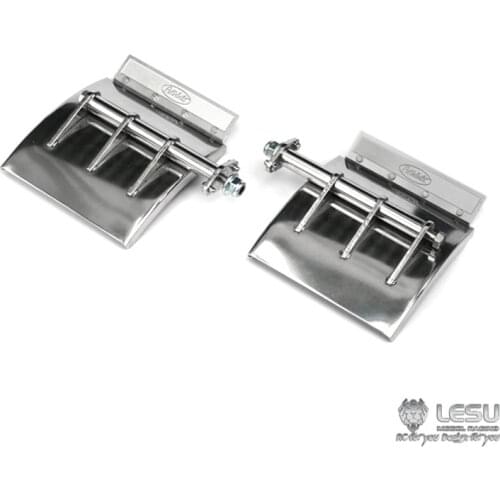 Metal LESU Mudguard Fender for TAMIYA 1/14 RC DIY Car King Hauler Globe Liner Tractor Truck