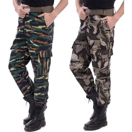 Y2336-C1044 2020 Spring autumn new mens fashion camouflage uwear-resistant trousers cheap wholesale free shipping