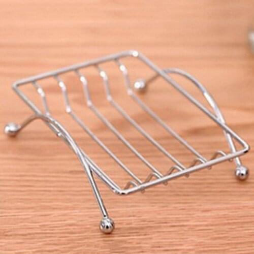 Bathroom Soap Dish Stainless Steel Soap Tray Soap Holder Soap Saver with Handle