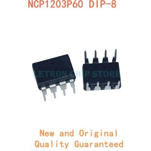 10PCS NCP1203P60 DIP8 1203P60 DIP-8 DIP new and original IC Chipset