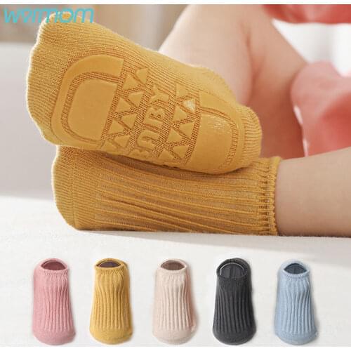 Newborn Infants Anti Slip Socks Kids Spring Summer Children Boys Girl Cute Knit Invisible Non-slip Sock Baby Accessories Clothes