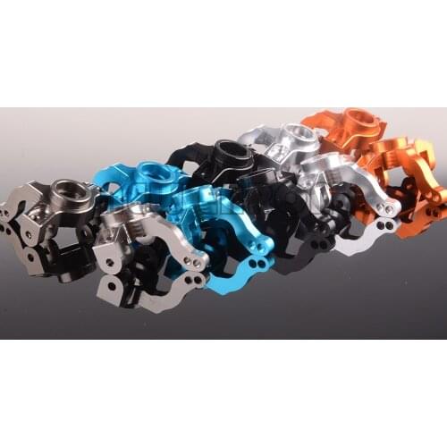 NEW ENRON 2Pcs CNC Aluminium Front Steering Knuckle Arm AX31110 For Rc Crawler Car 1/10 Axial Racing Yeti Rock Racer AX90026