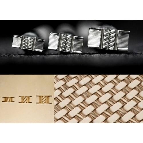 New Fashion Set Leather Working Saddle Making Tools Carving Leather Craft Stamps