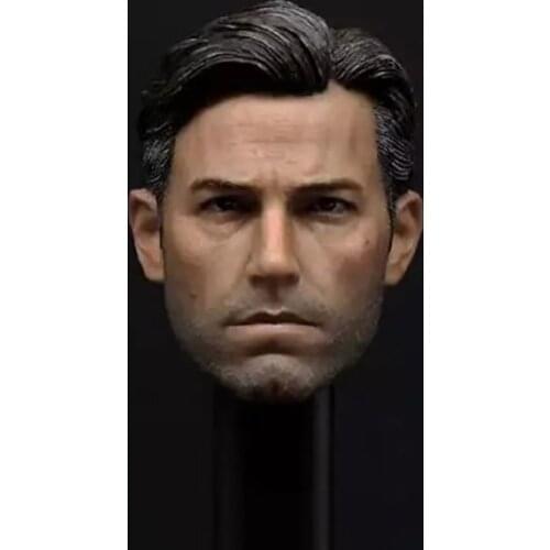 ELEVEN 1/6 Scale Big Ben Bruce Robin Ben Affleck Joseph Head Sculpt Head Carving Headplay F 12" Action Figure Body
