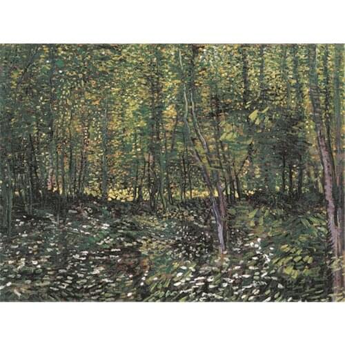 Landscape Van Gogh DIY Embroidery Cross Stitch 11CT Kits Craft Needlework Set Cotton Thread Printed Canvas Home Room