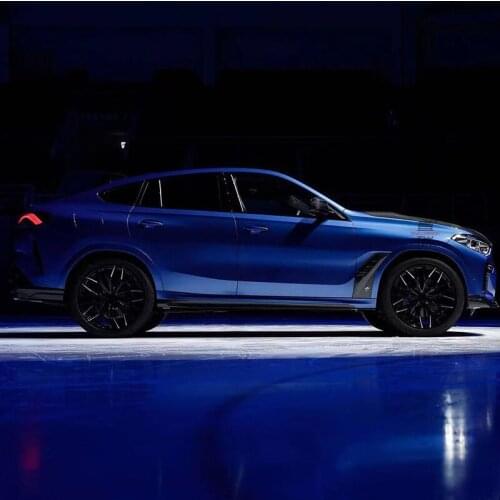 Suitable for Bmw X6 G06 Modified Larte Carbon Fiber Front Machine Cover，Rear Lip Tail and Top Wing Large