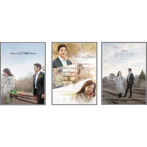 When My Love Blooms poster Korean Drama Home Decoration Stickers Posters Wall Stickers