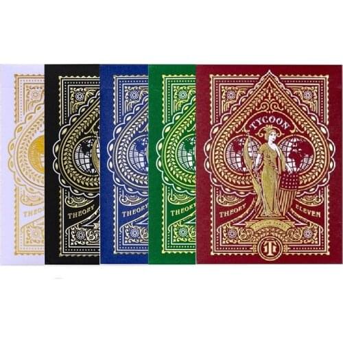 Theory11 Tycoon Playing Cards USPCC Collectable Deck Poker Size Magic Card Games Magic Tricks Props for Magician