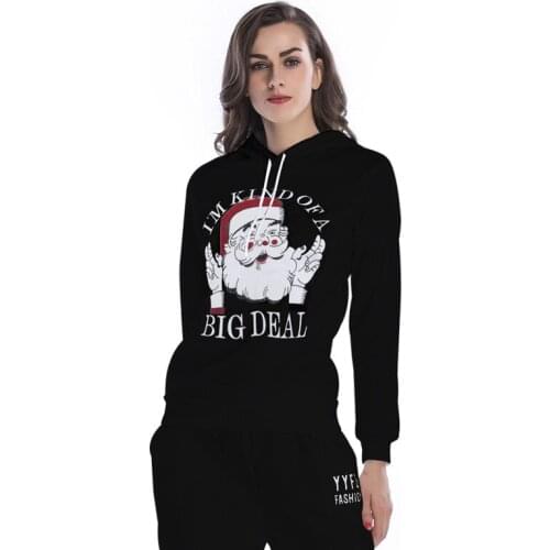 Panda Full Print Cotton Real Sweatshirt Women Unicorn Woman Spring 2018 New Pattern Even Cap Rope Long Sleeve Leisure Time Down