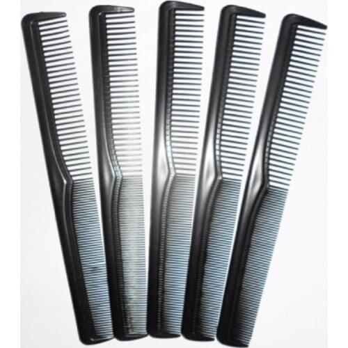 5/10Pcs Salon Hair Styling Hairdressing Antistatic Barbers Double-headed Sparse Tooth Detangle Comb Straight Bangs Comb