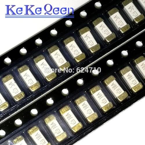 50PCS/LOT 1808/2410 SMD fuses disposable fuse 0.25A/0.5A/0.75A/1A/1.5A/2A/3A/3.15A/4A/5A/6.3A/7A/8A/10A/12A/15A Free Shipping