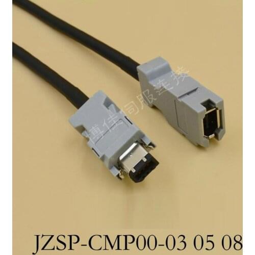 Encoder Cable for Yaskawa Servo Motor JZSP-CMP00-03 JZSP-CMP00-05 JZSP-CMP00-08 IEEE1394 6 Pin Connector
