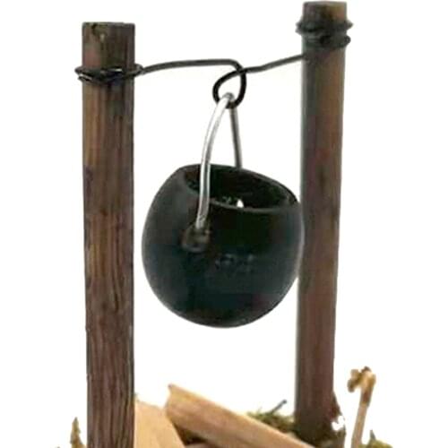 Miniature Dollhouse Garden Burner Kids DIY Kit Dollhouse Furniture Accessory