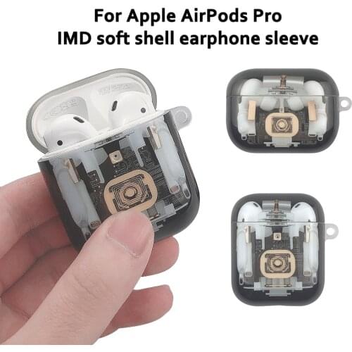Soft Silicone Case For apple Airpods 1 2 3 Pro Funny Mechanical structure case Protective Earphone cover for Airpods case