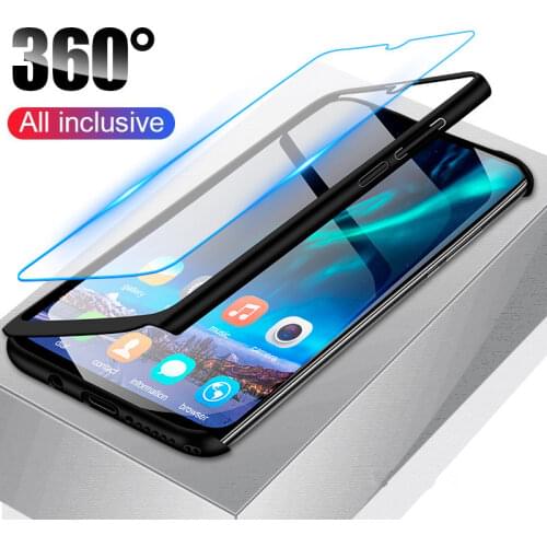 Luxury 360 Degree Full Cover Shockproof Phone Case For Huawei Nova 2i 2S 2 Plus 3 3i 3e 4 4e Lite Cases With Glass Fundas Capa