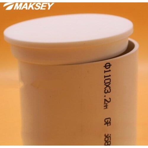 MAKSEY Silicon Rubber Stopper Pipe Fitting Accessories Garden Pipe Connector Sealed Gasket Hole Caps Irrigation Parts 40 50 75mm