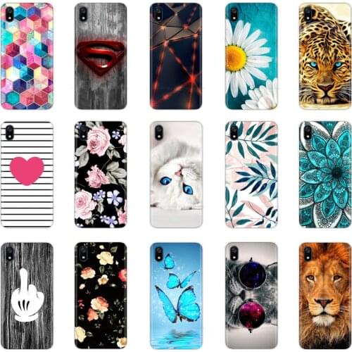Silicone Case for Xiaomi Redmi 7a Cases Full Protection Soft Tpu Back Cover on Redmi 7 A Bumper Hongmi 7a Phone Shell Etui Coque