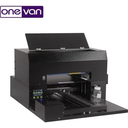 Uv universal flatbed printer a3 small mobile phone case 3d photo custom production equipment metal printer.ONEVAN