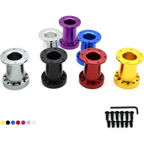 Universal Steering Wheel Hub Spacer 101MM Steering Wheel Hub Boss Kit Adapter Spacer