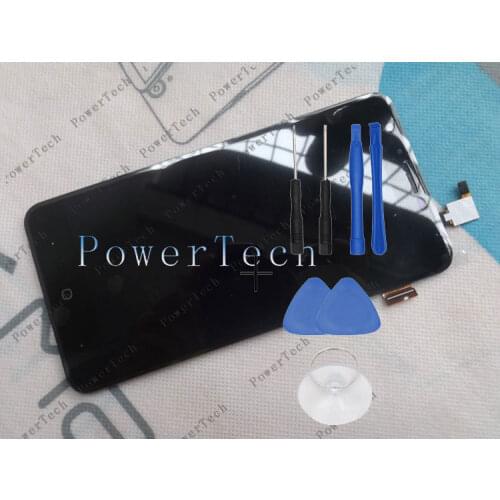 Y6 Front Panel Touch Glass Lens Digitizer Screen with LCD display Replace for DOOGEE Y6 Mobile Phone