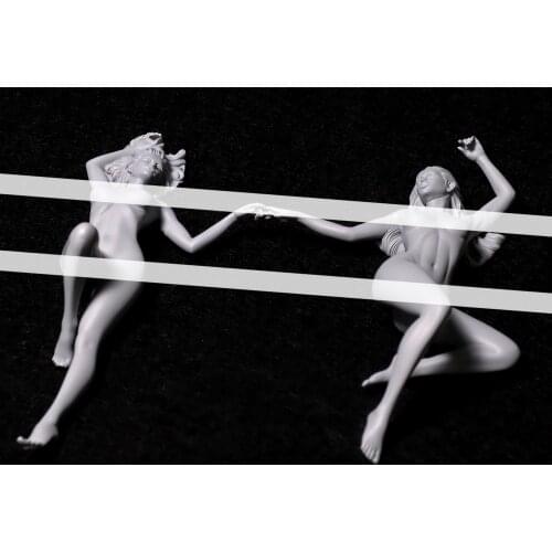 1/35 Resin Model Figure GK ,2 Figure , Unassembled and unpainted kit