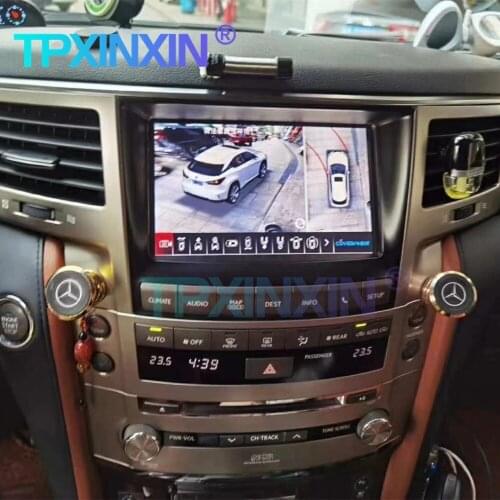 For Lexus LX570 2007-2015 Auto Stereo Android 9 128G OEM Style Radio Car GPS Navigation Headunit Multimedia Player Tape Recorder