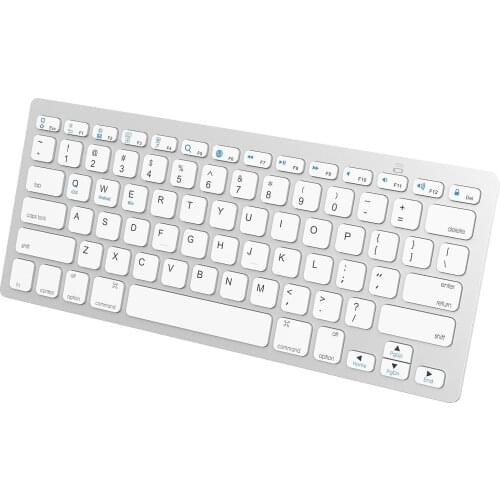 Wireless Bluetooth Keyboard Ultra Thin Russian Spanish French Keyboard For IOS Android Windows Tablet Desktop Laptop PC