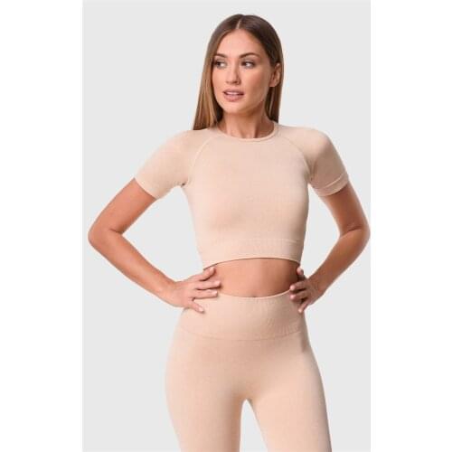 Superstacy Seamless Mink Crop Top