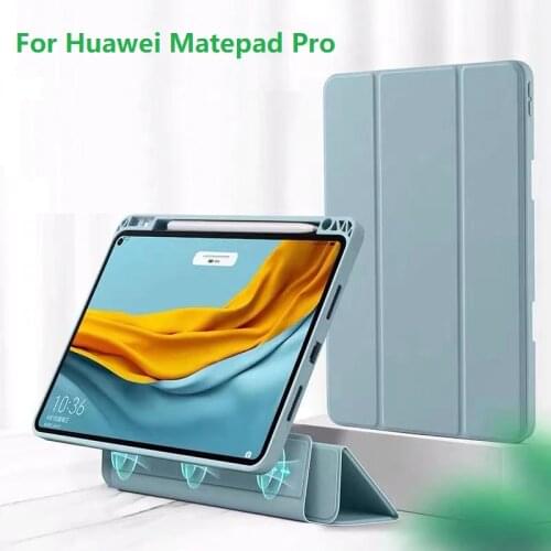 For HuaWei MatePad 10.4 Case Pro 10.8 5G Smart Folio Case for Honor Pad V6 Magnetic split function Matepad Pro 10.8 2021
