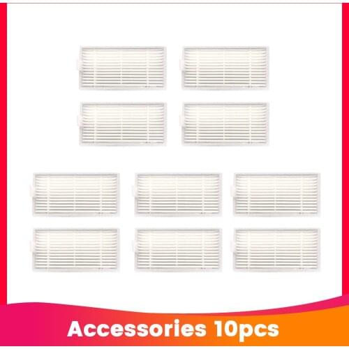 Accessories a lot 10 pcs Home Robot cleaning Filters ilife v50 HEPA Filter for ilife v50 Vacuum Cleaner Parts replacement