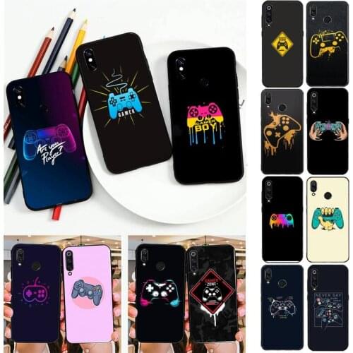 Gamer GamePad Phone Case CaseFor Redmi note 8Pro 8T 6Pro 6A 9 Silicone Fundas for Redmi 8 7 7A note 5 5A note 7 Capa