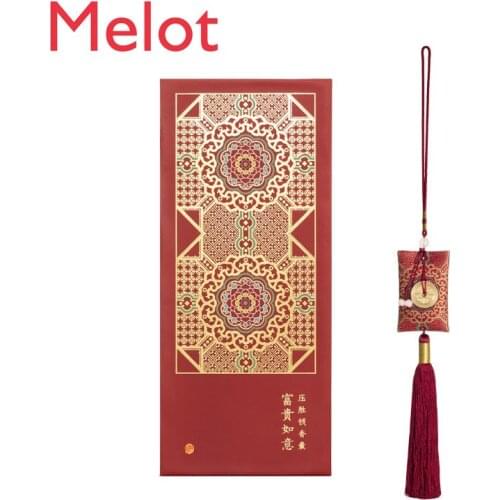 Chinese Style Handmade Sewing Sachet Perfume Bag Fragrance Wardrobe Car Accessories Birthday Gift