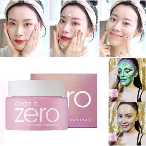 Korea cosmetic Banila skin face make up Cleansing balm makeup remover clean pore cleanser skincare cleaner 100ml Korean cleanser