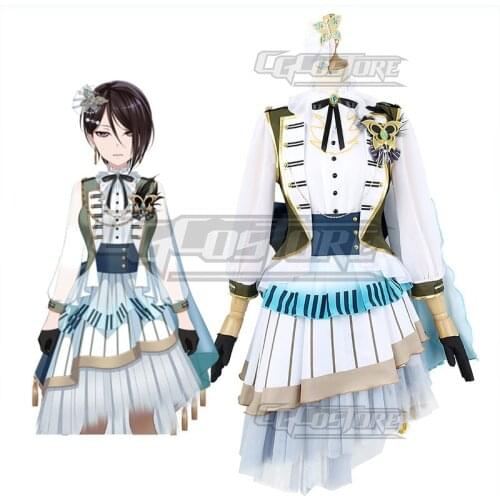 Bang Dream Yashio Rui Cosplay Costume Morfonica II Anime Uniform Printing Dresses Christmas Halloween Free shipping CG936CZH