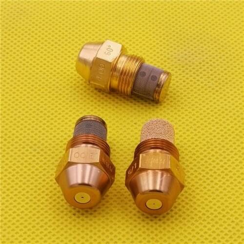 Brass waste oil burner nozzle 60degree danfoss fuel nozzle copper particles filter stainless steel filter boiler combustion